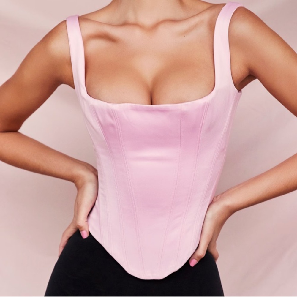 house of cb rafa fairy pink corset size small